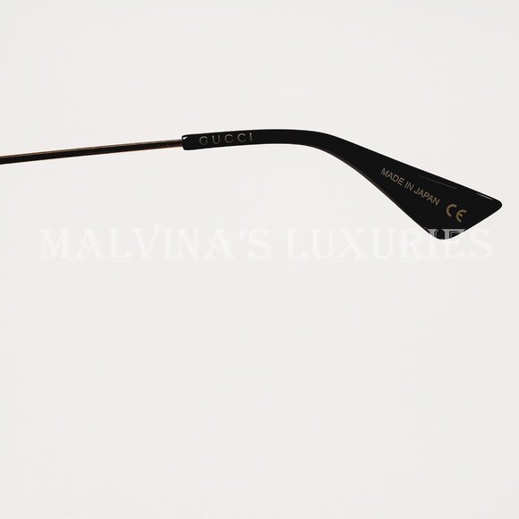 GUCCI GLASSES GG02150 CRYSTAL EMBELLISHED CAT EYE TORTOISESHELL BEE DETAIL - Picture 10 of 14